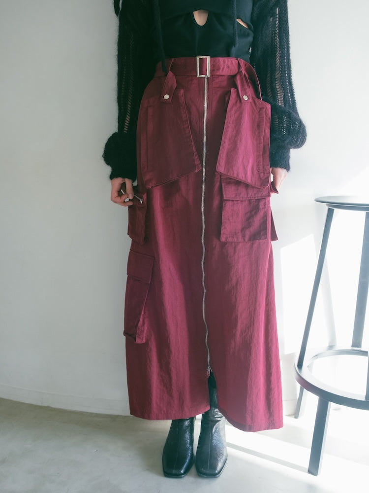 Multiway Zip Cargo Skirt｜カーゴスカート – MARTE