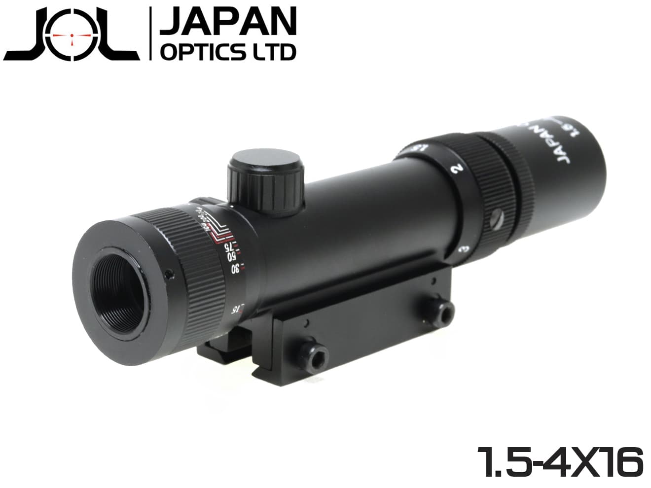 JOL SHORT SCOPES 1.5-4×16 タクティカルショートスコープ