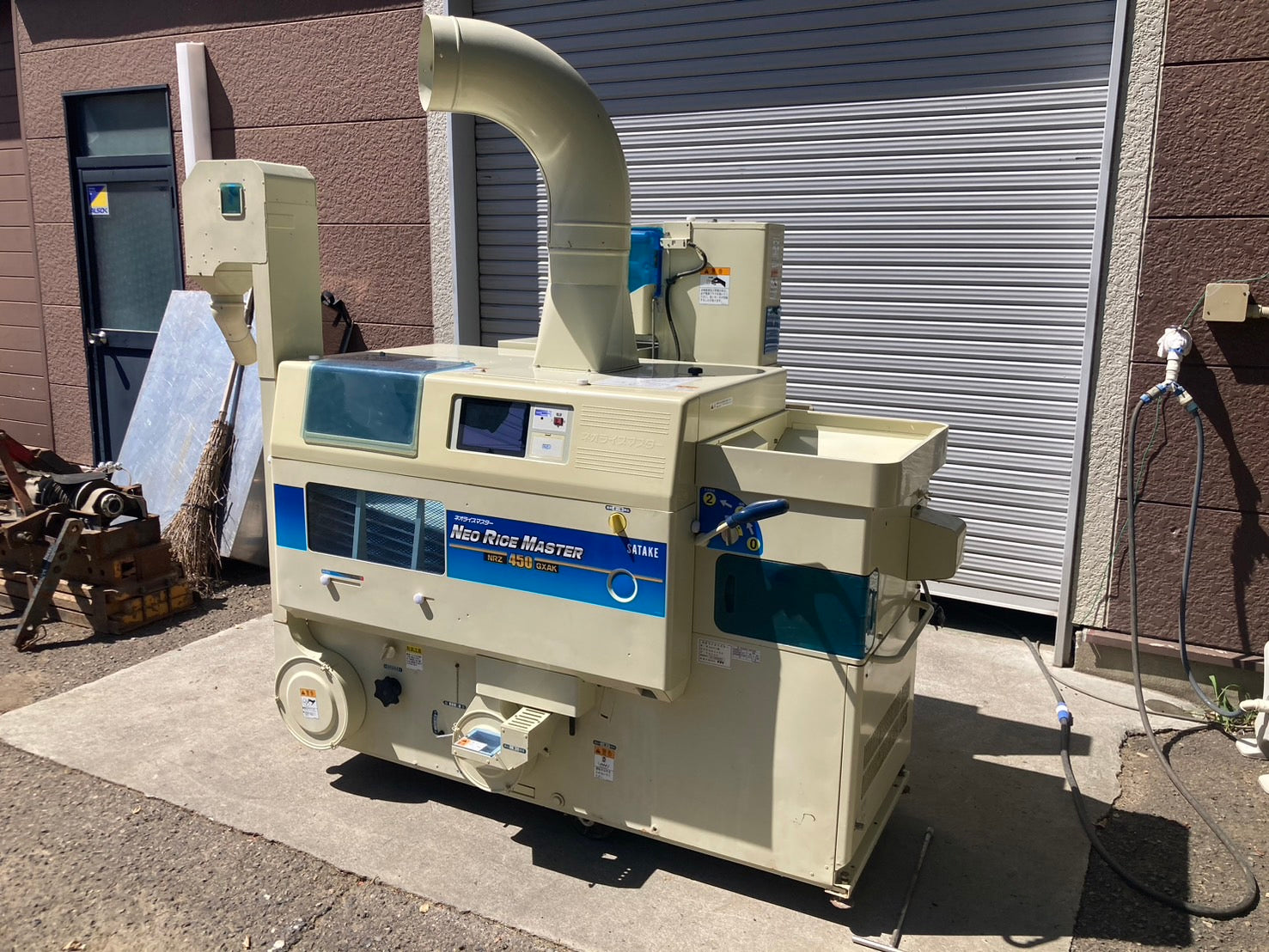 サタケ 中古 籾摺機 4インチ NRZ450GXAK – 農キング