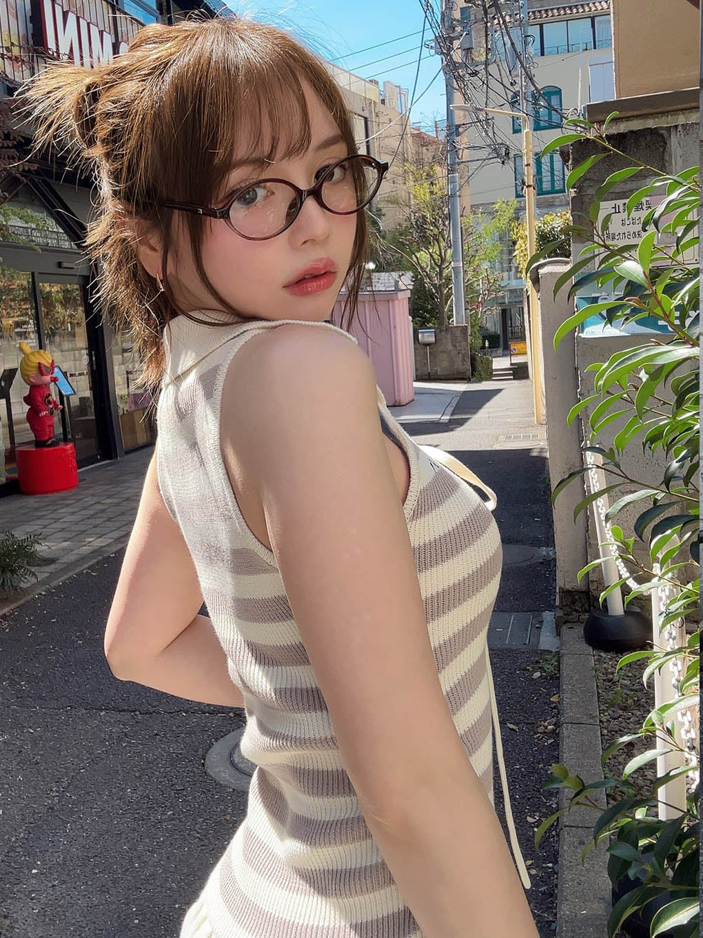 ANDMARY】Dolly flare mini dress