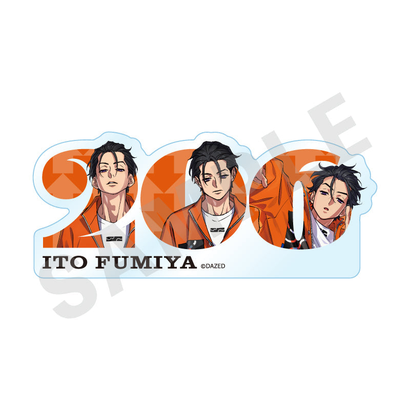 カリスマ カリスマ 伊藤ふみや 缶バッジ バースデー 伊藤ふみや 缶