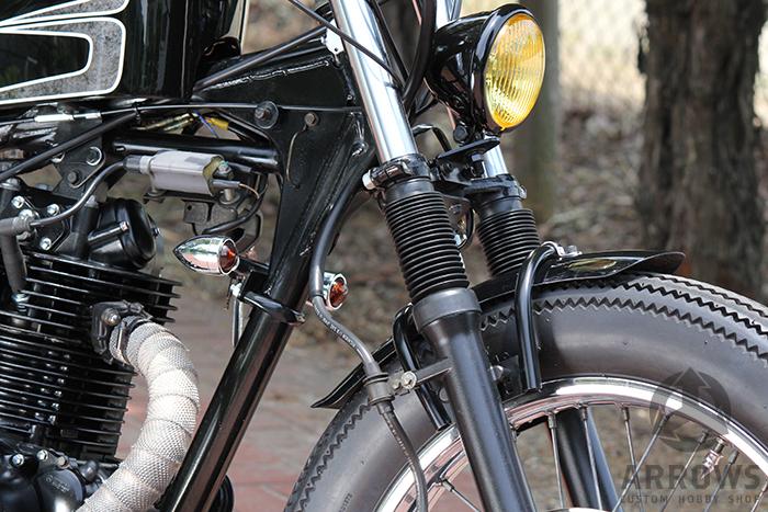 250TR】パイプワークフロントフェンダーKIT - AJS・SKYTEAMカスタム