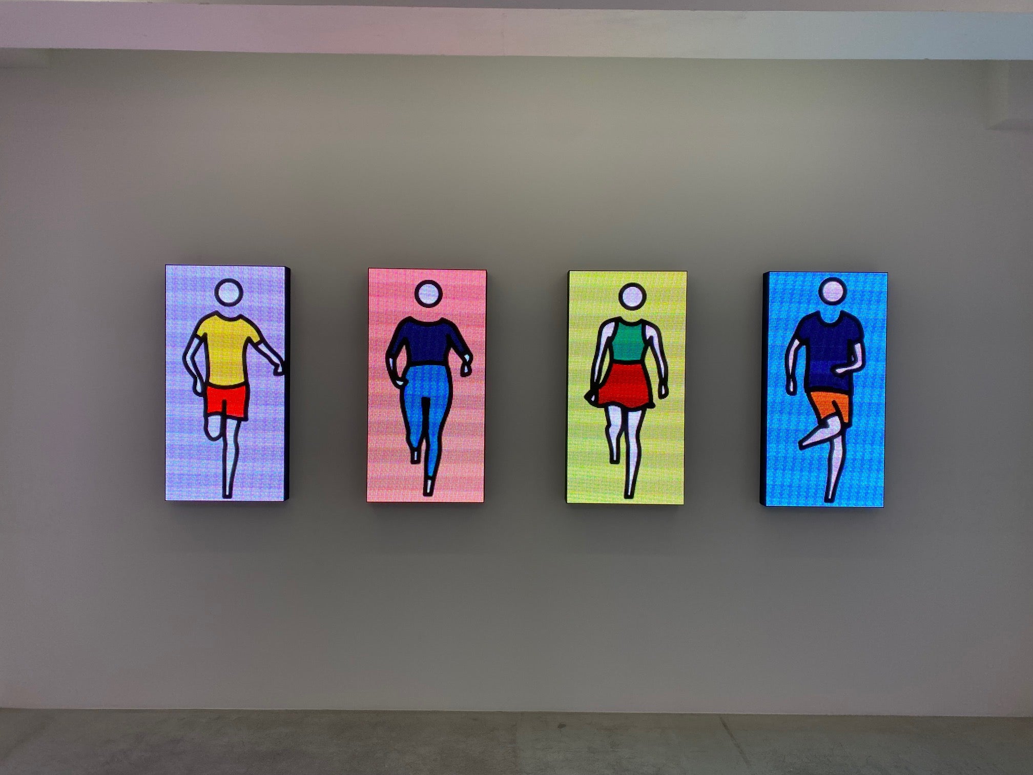 アート・デザイン・音楽 Julian Opie Recent Works アート・デザイン