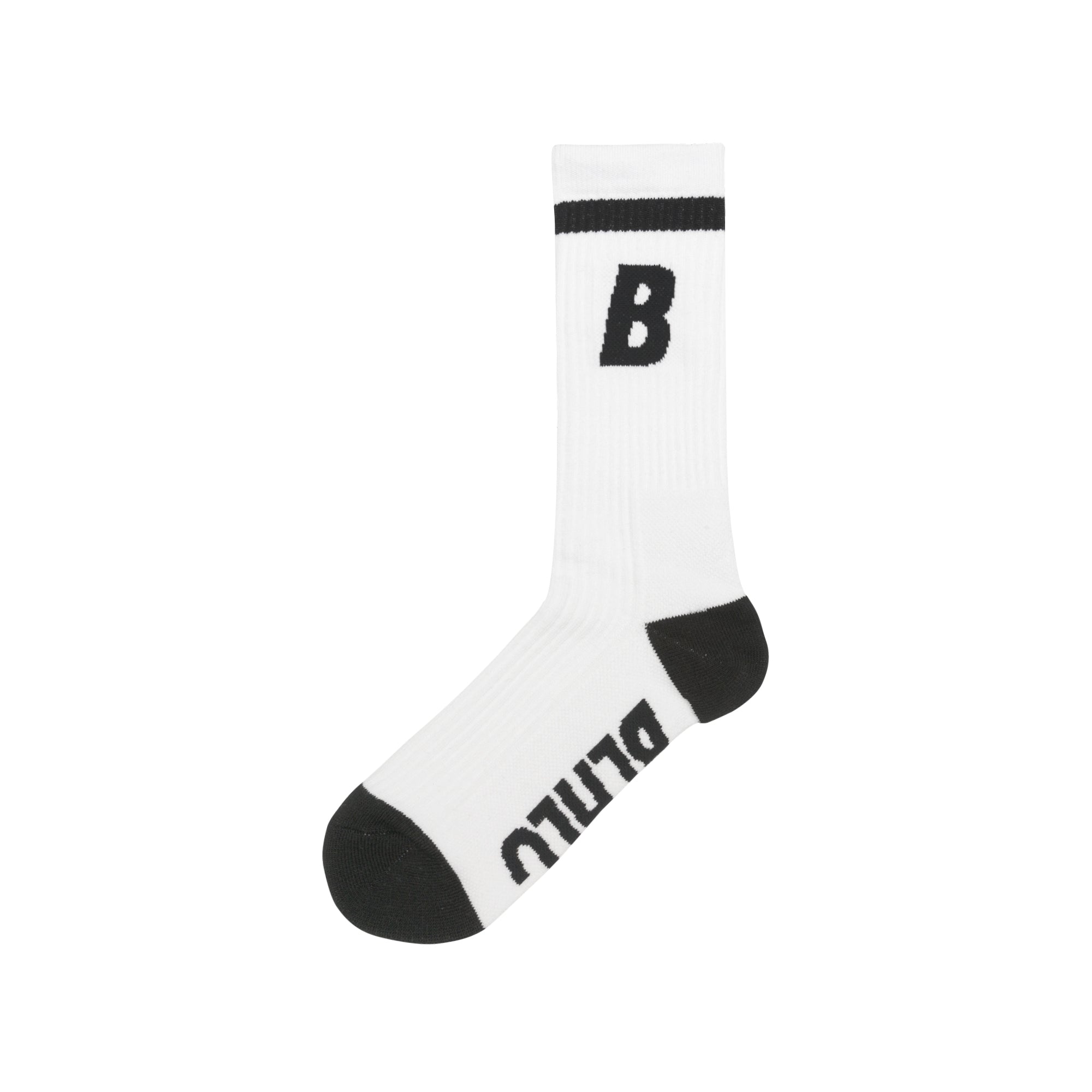 B Socks (white/black) – ballaholicオンラインショップ