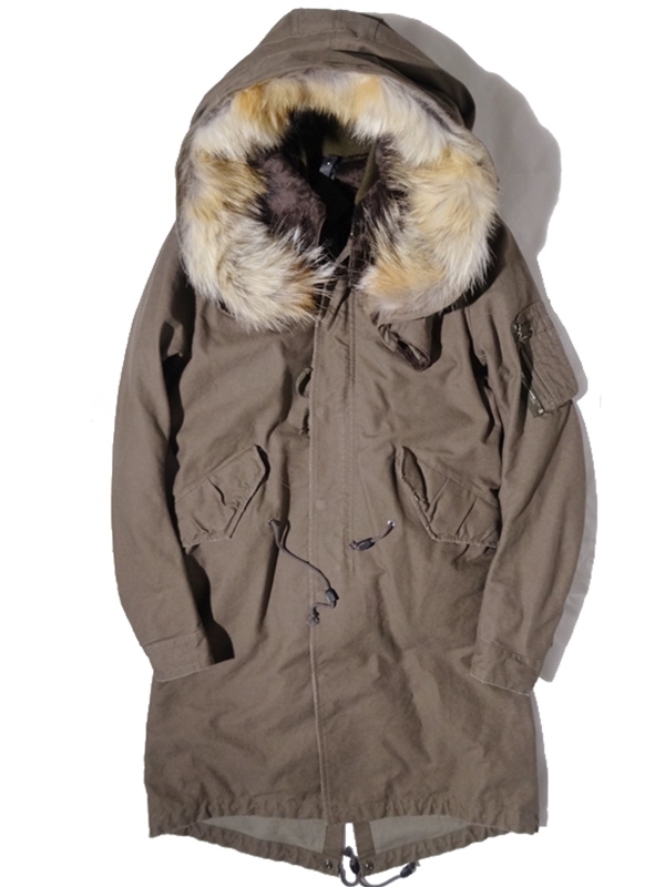 wjk M-52 destroy cotton twill モッズコート 黒 wjk M52 – destroy cotton twill 1130 ct01 これさえあれば冬は越せる