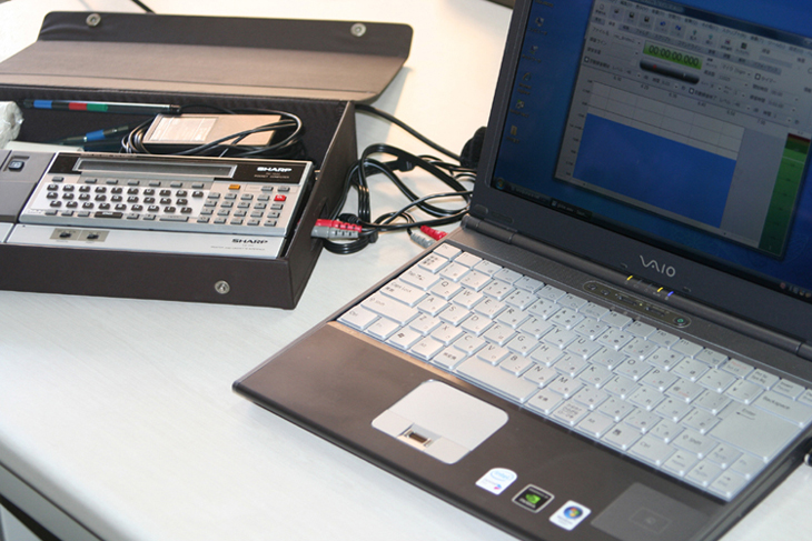 BLUESS Laboratory ブルースの「ガラクタ」実験室 SHARP PC-1500/PC