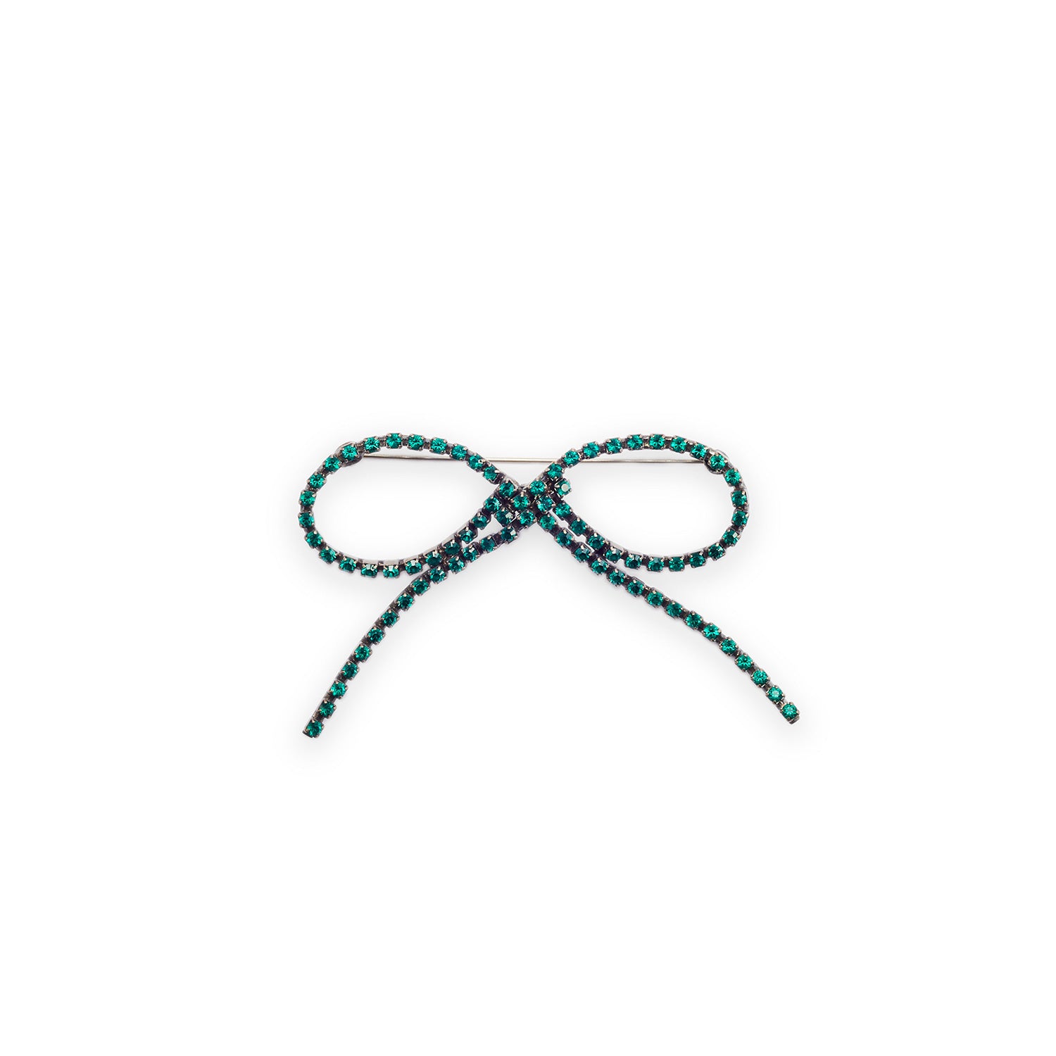 正規品・送料無料】BALENCIAGA / crystal ribbon brooch2 | BOLS・1987