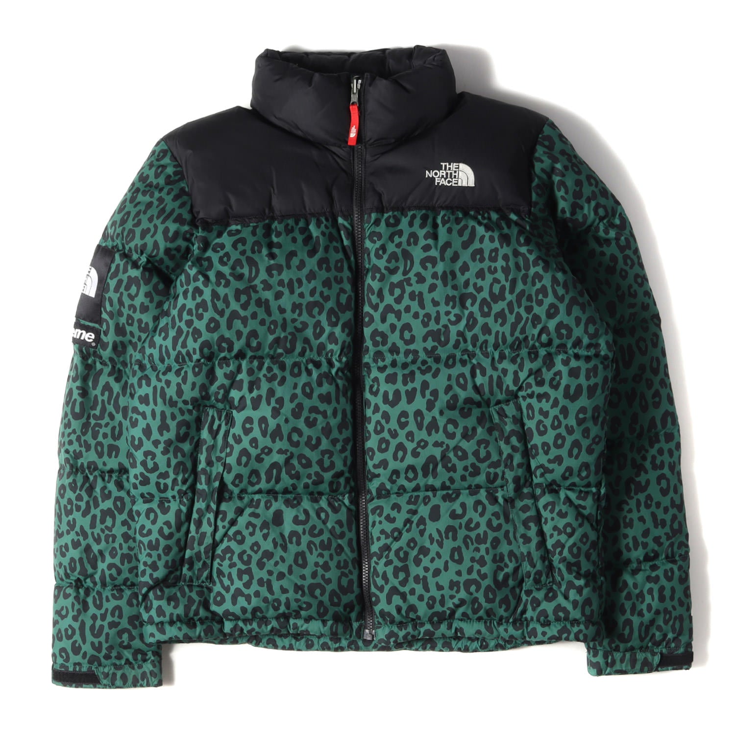 Supreme (シュプリーム) 11AW ×THE NORTH FACE レオパード ヌプシ