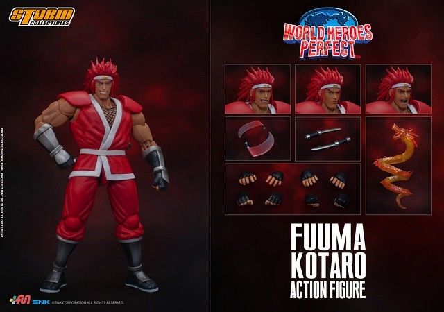 Storm Collectiblesワールドヒーローズ パーフェクト 風魔小太郎