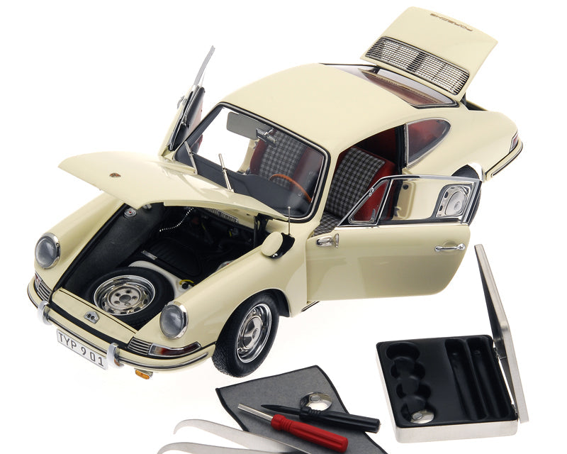 Porsche 911 (901) 1964 creme, CMC M-067C, 1:18 – Brunos Modellautos
