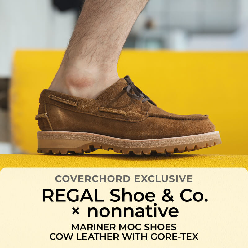 REGAL Shoe & Co. × nonnative MARINER MOC SHOES COW LEATHER