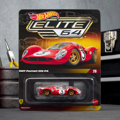 Hot Wheels Elite 64 1967 Ferrari 330 P4 – Diecast Toyz SG