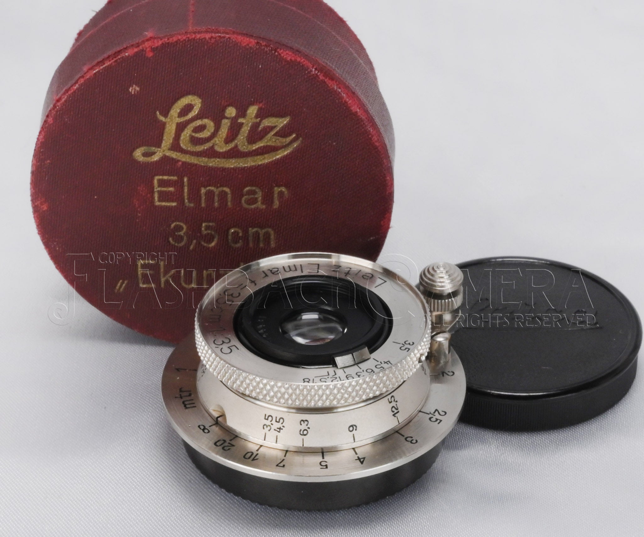 Elmar 35mm f3.5 (L) Nickel – FLASHBACK CAMERA