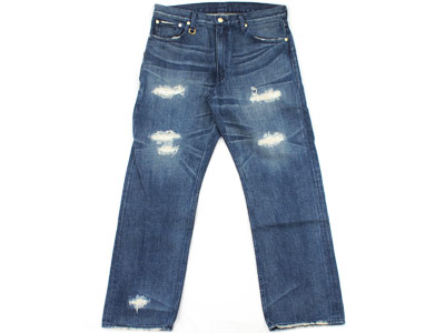 Levi's Fenom×mastermind JAPAN 'MM505 DISCO'加工 デニム CRUSH