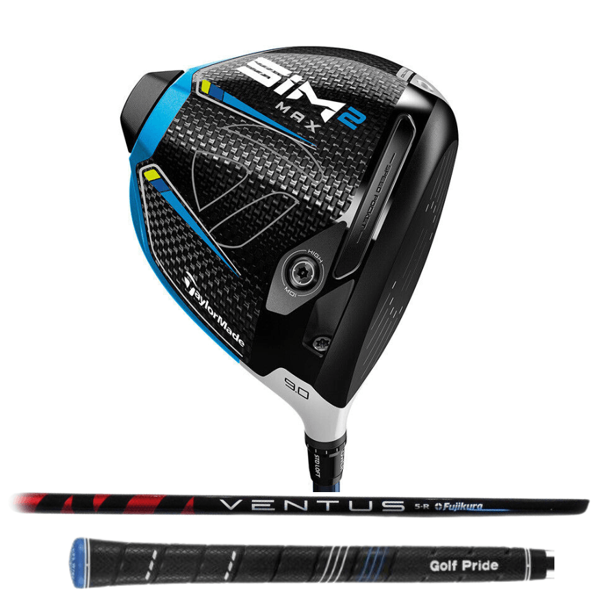 TaylorMade Sim 2 Max 10.5* Driver, Fujikura Ventus 5A Senior Flex