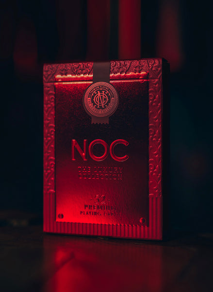 NOC Luxury - RUBY Foil – House of Playing Cards