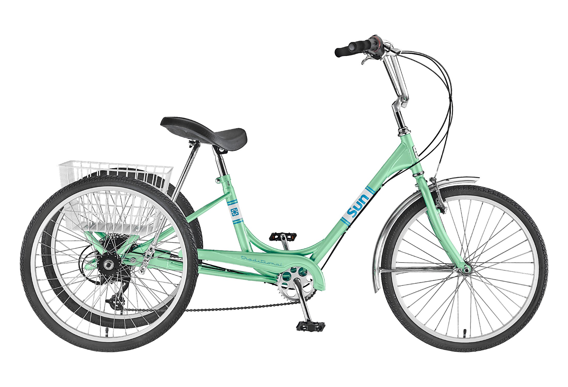 Miami Sun Traditional 7 Speed Trike — Recycled Cycling Bike Shop