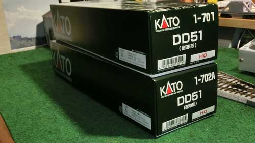 HO（16番）】KATOのDD51の暖地型（1-702A）と耐寒型（1-701）が揃う