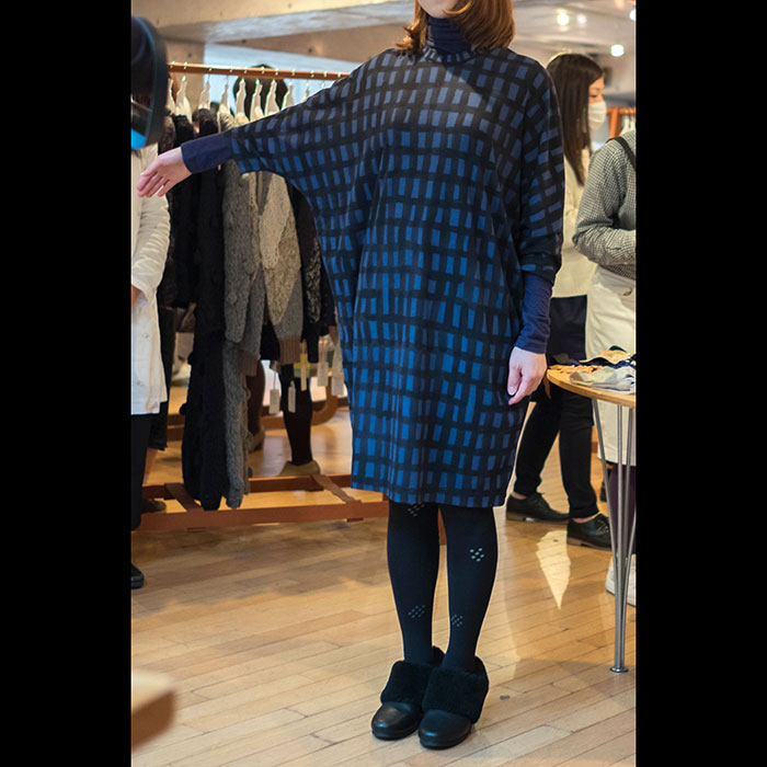 mina perhonen ミナペルホネン sora check カットソーワンピース（TA