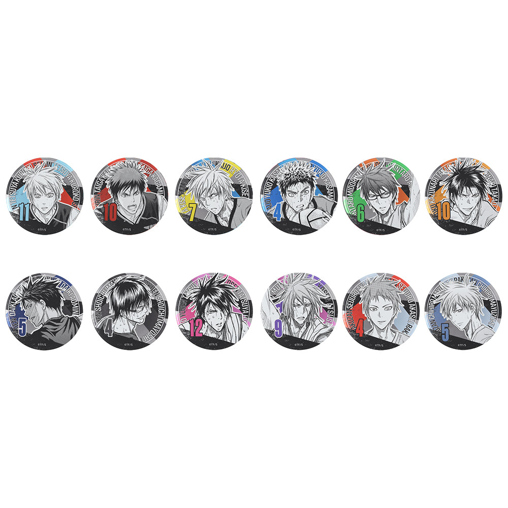 黒子のバスケ』デコレクション缶バッジ(R) （全12種／ランダム1種入り