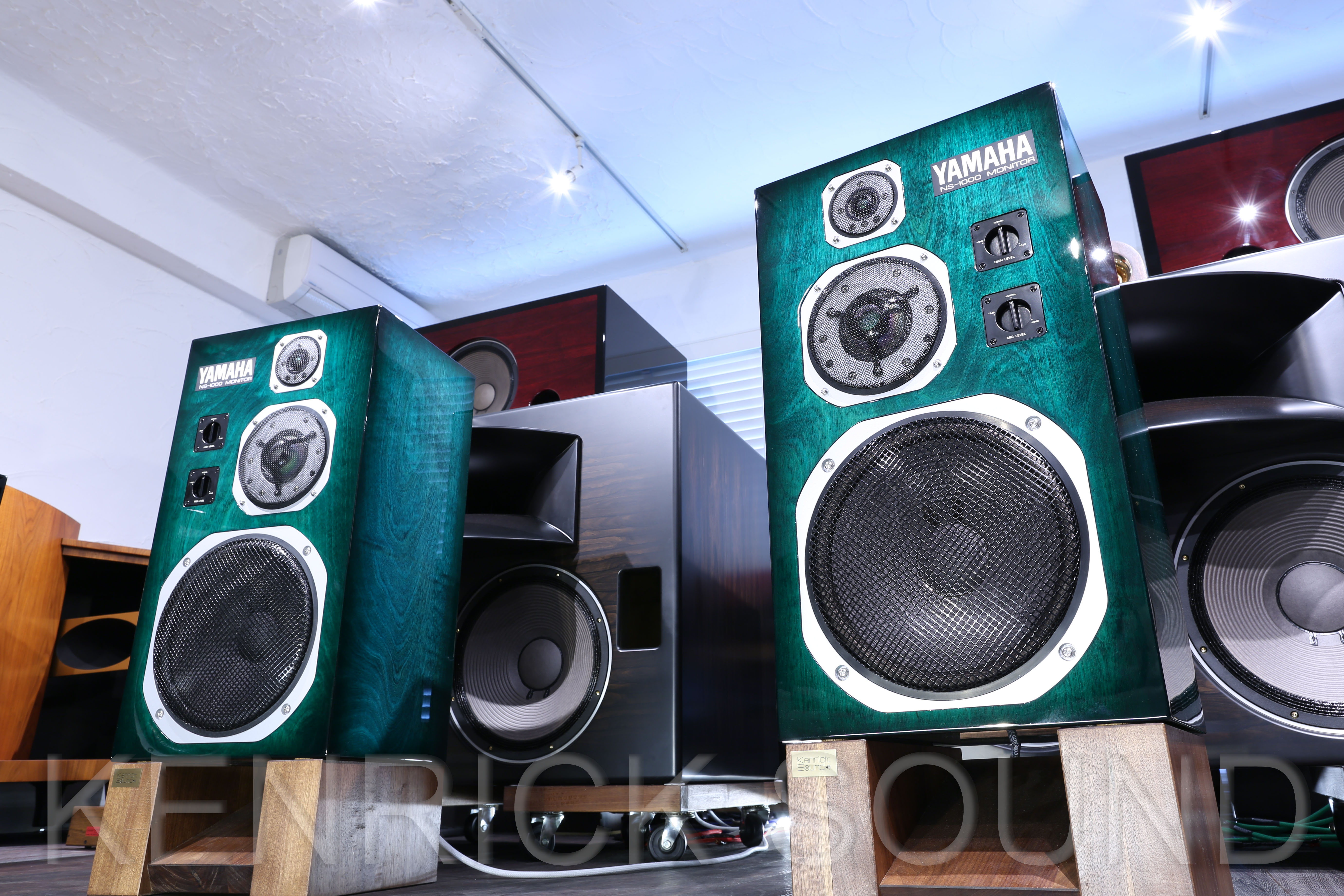 YAMAHA NS-1000M オーバーホール済 ビリジアン・サンバースト塗装