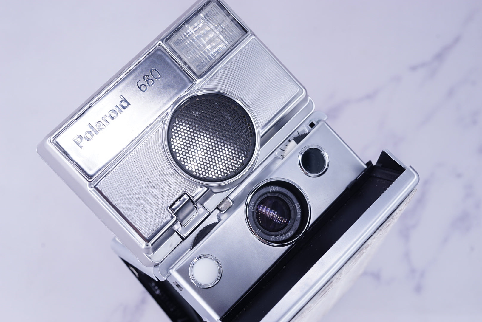 POLAROID SLR 680/690 CAMERA FULLY SILVER VER – PolaStudio