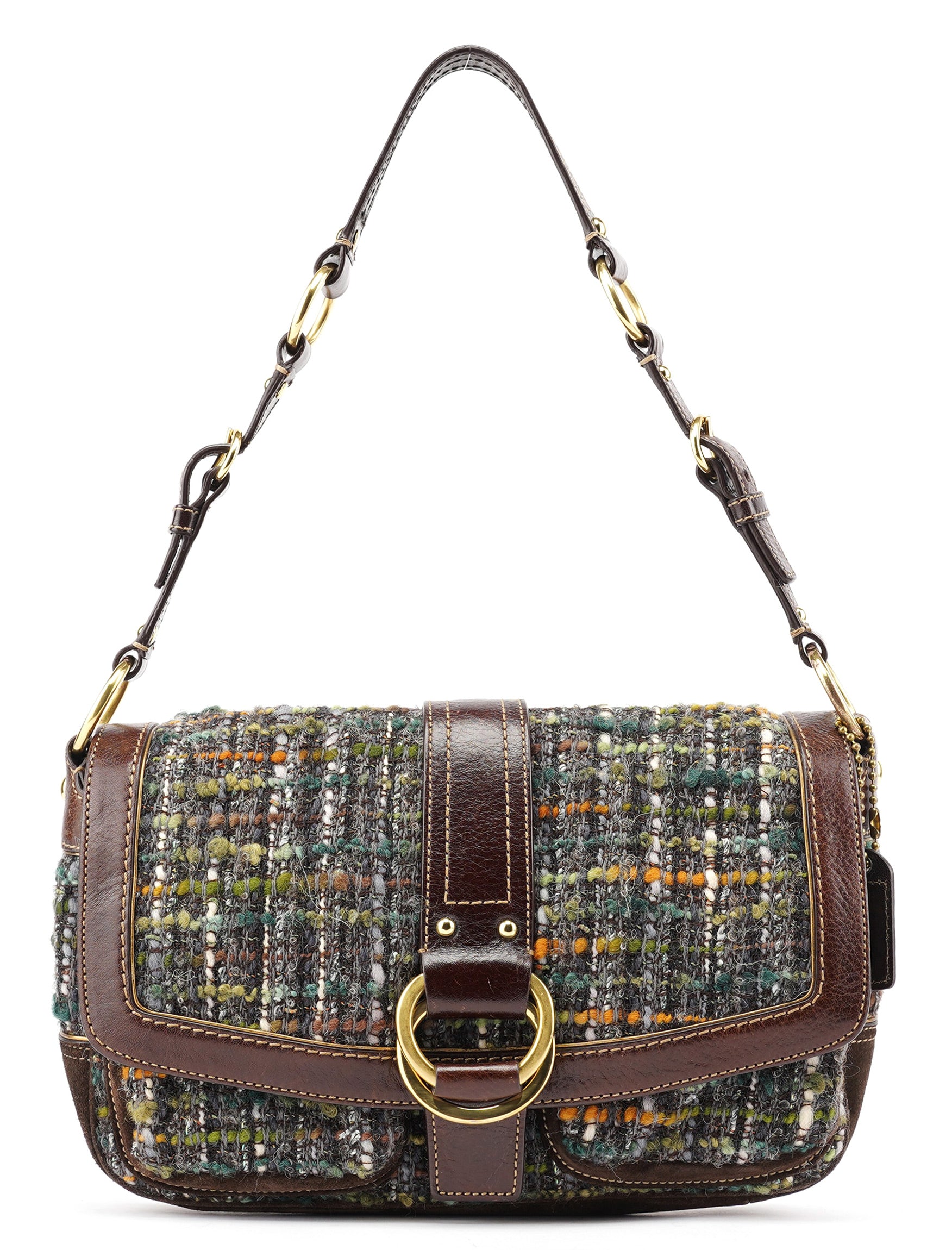 Coach 8F18 Brown Tweed Soho Shoulder Bag – Rediscover Vintage