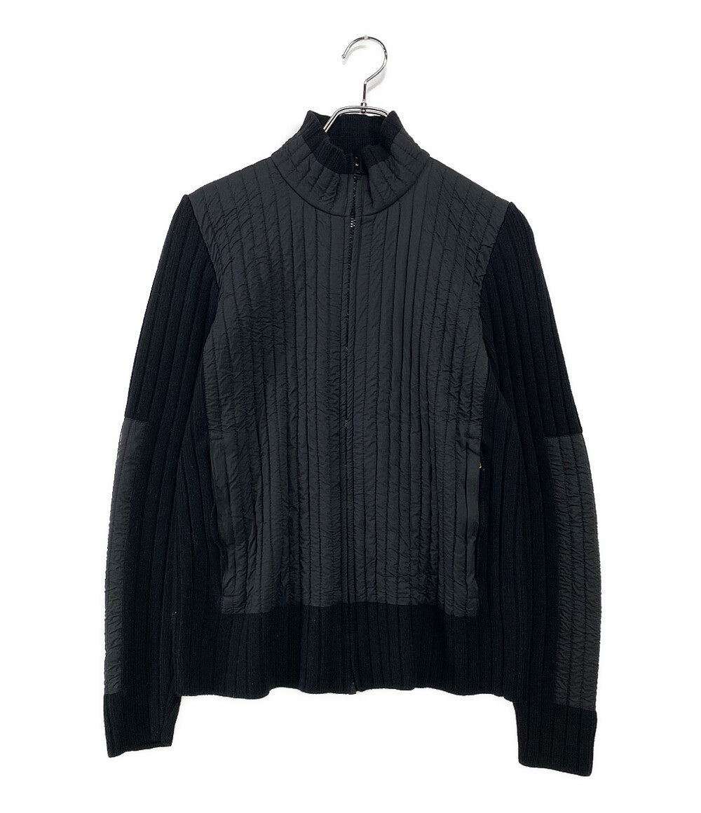 PRADA ナイロン切替ニットジャケット 08aw メンズ SIZE 46 プラダ