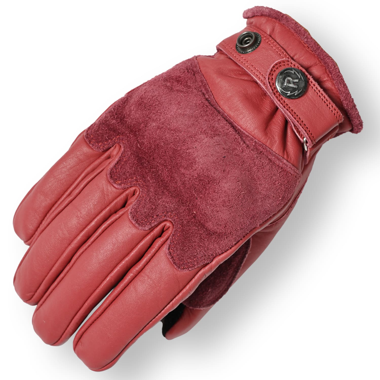 RIDEZ MOTO GLOVES REBEL バイク用 レザーグローブ RED RLG2202