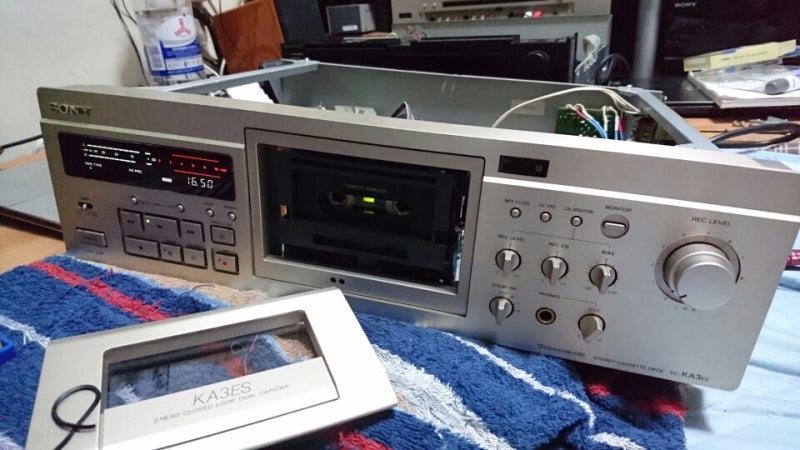 SONYのカセットデッキTC-KA3ESジャンクを修理 | K'S MY FAVORITE