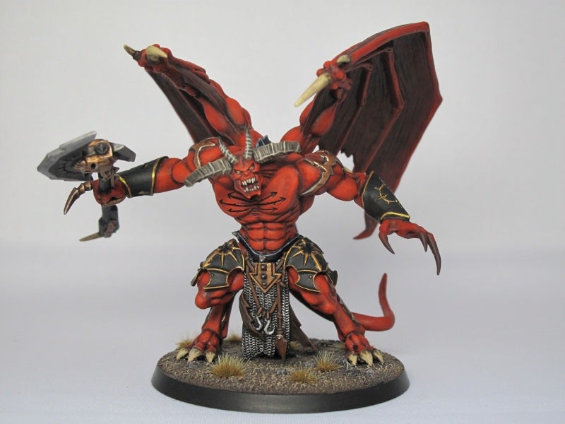 ウォーハンマー ディーモンプリンス 完成 | 金魚のちまちま工作