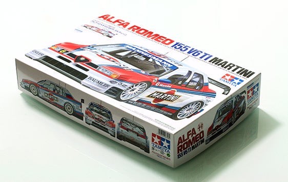 タミヤ 1/24 Alfa Romeo 155 V6 TI Maritini | プラモ日記 青22号