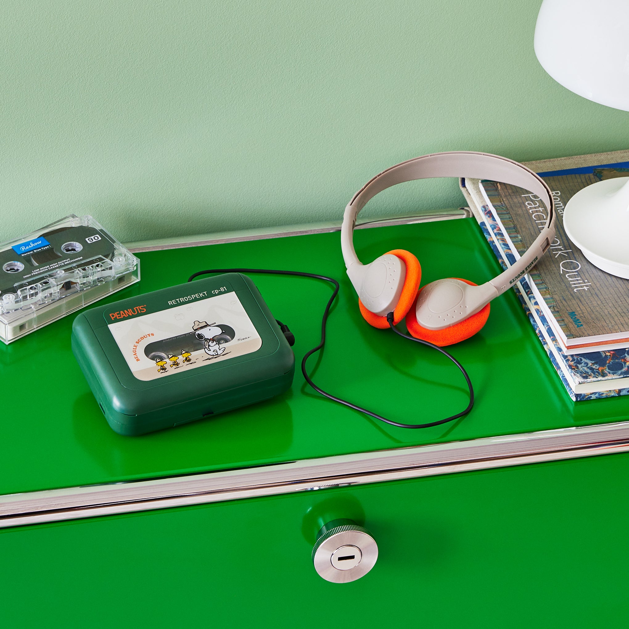 Snoopy's Beagle Scouts CP-81 Cassette Player – MoMA Design Store