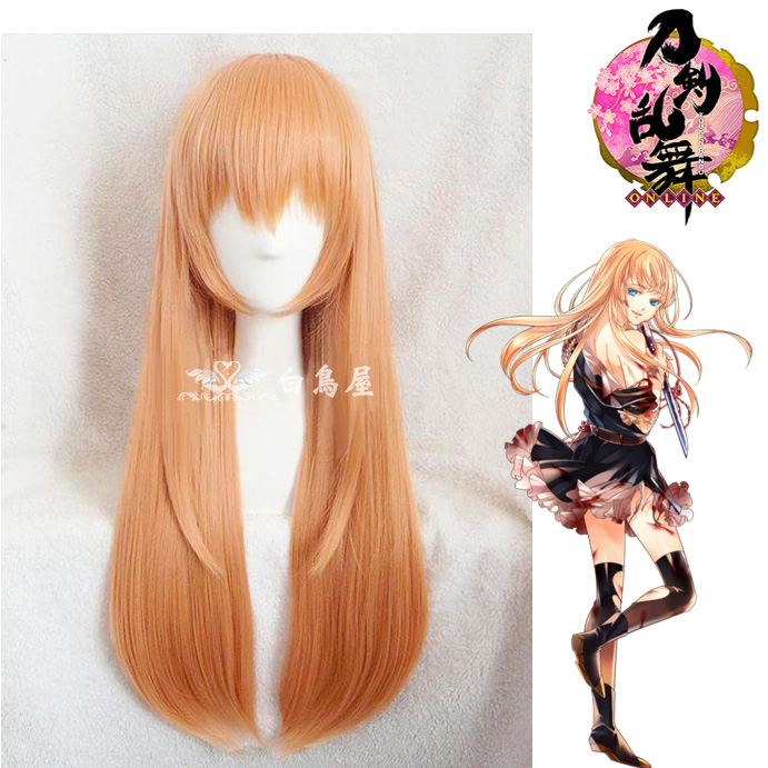 コスプレウィッグ」刀剣乱舞 とうらぶ 乱藤四郎 コスプレウィッグ