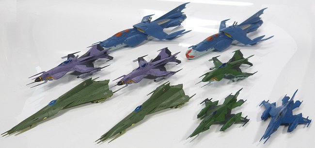大ガミラス帝国軍艦載機セット ～銀河の果て編～