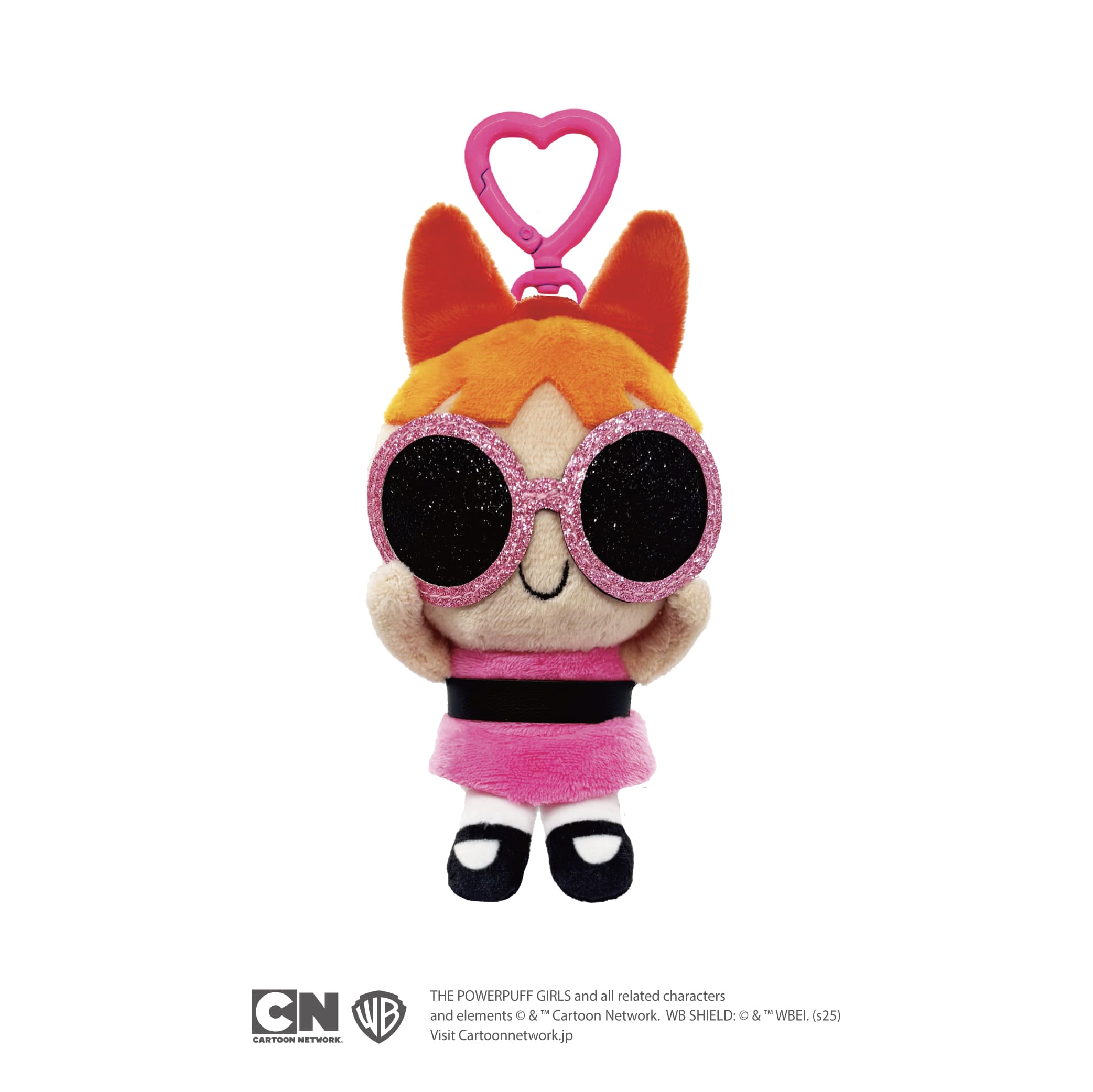 パワーパフ ガールズ ぬいぐるみキーリング（サングラスver.ブロッサム