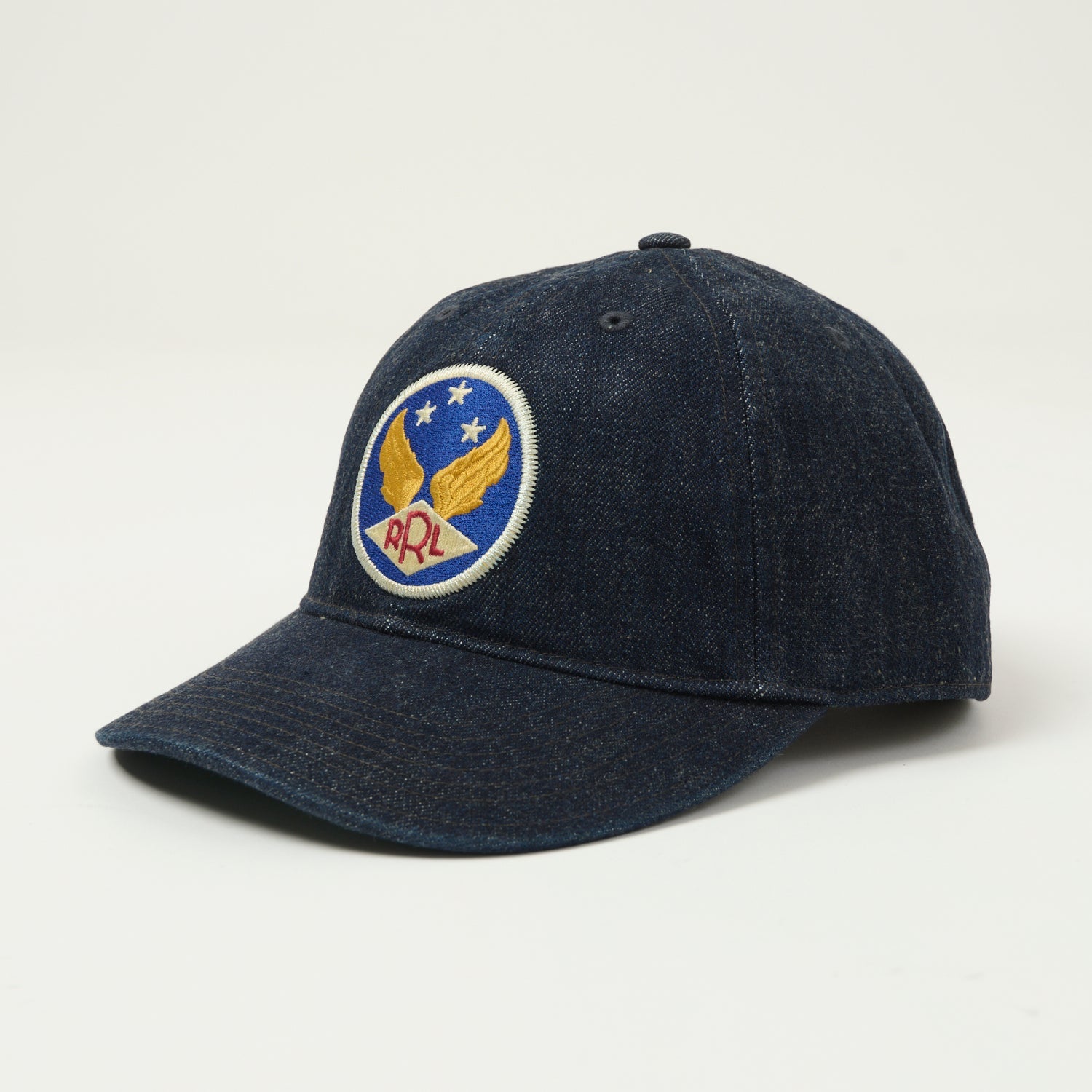 RRL Denim Winged-Logo Cap - Indigo – SON OF A STAG