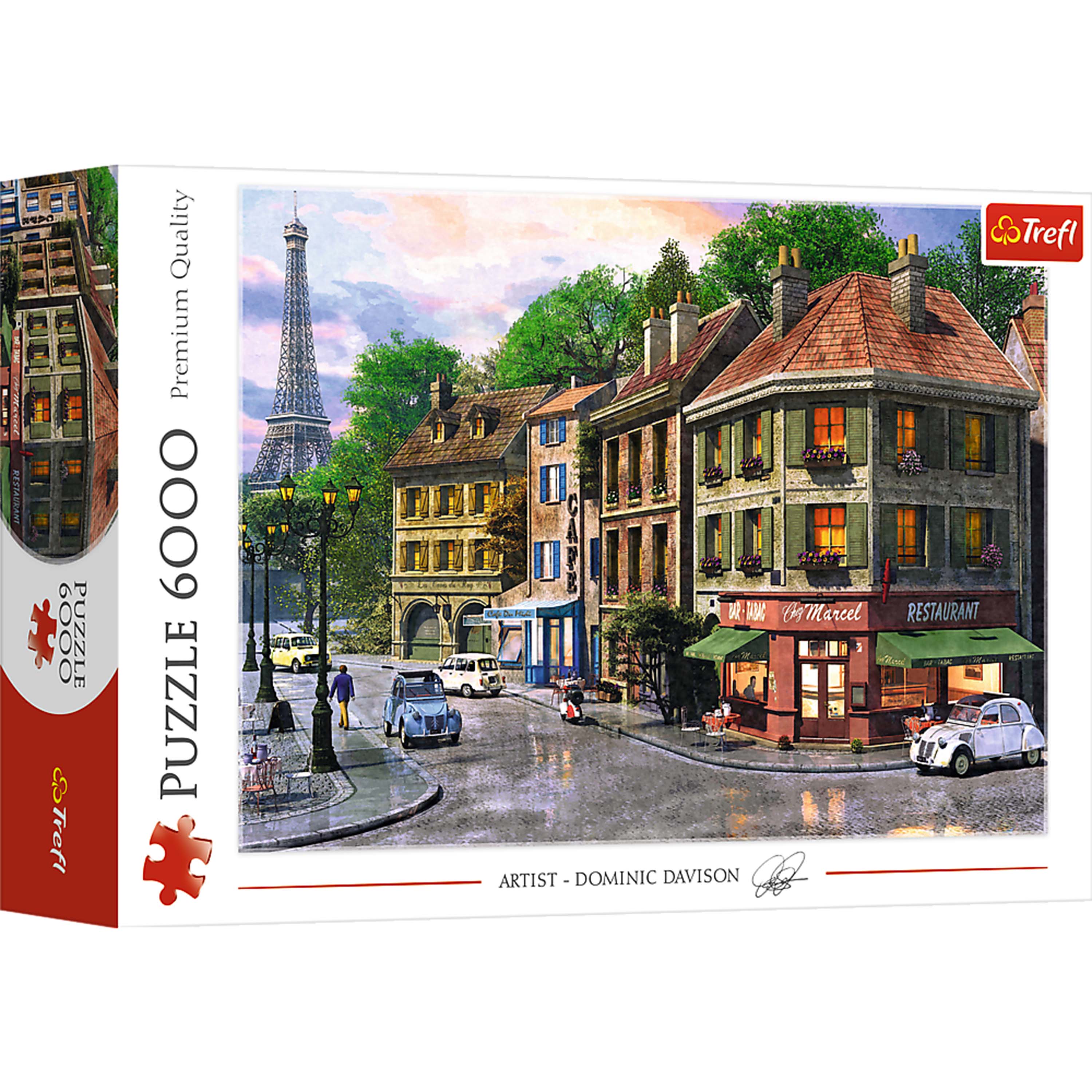 Trefl Red 6000 Piece Puzzle - Street of Paris / MGL – Trefl USA