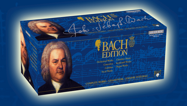 ⭐︎Bach Edition Complete Works 160 CD Box Bach: Complete Edition