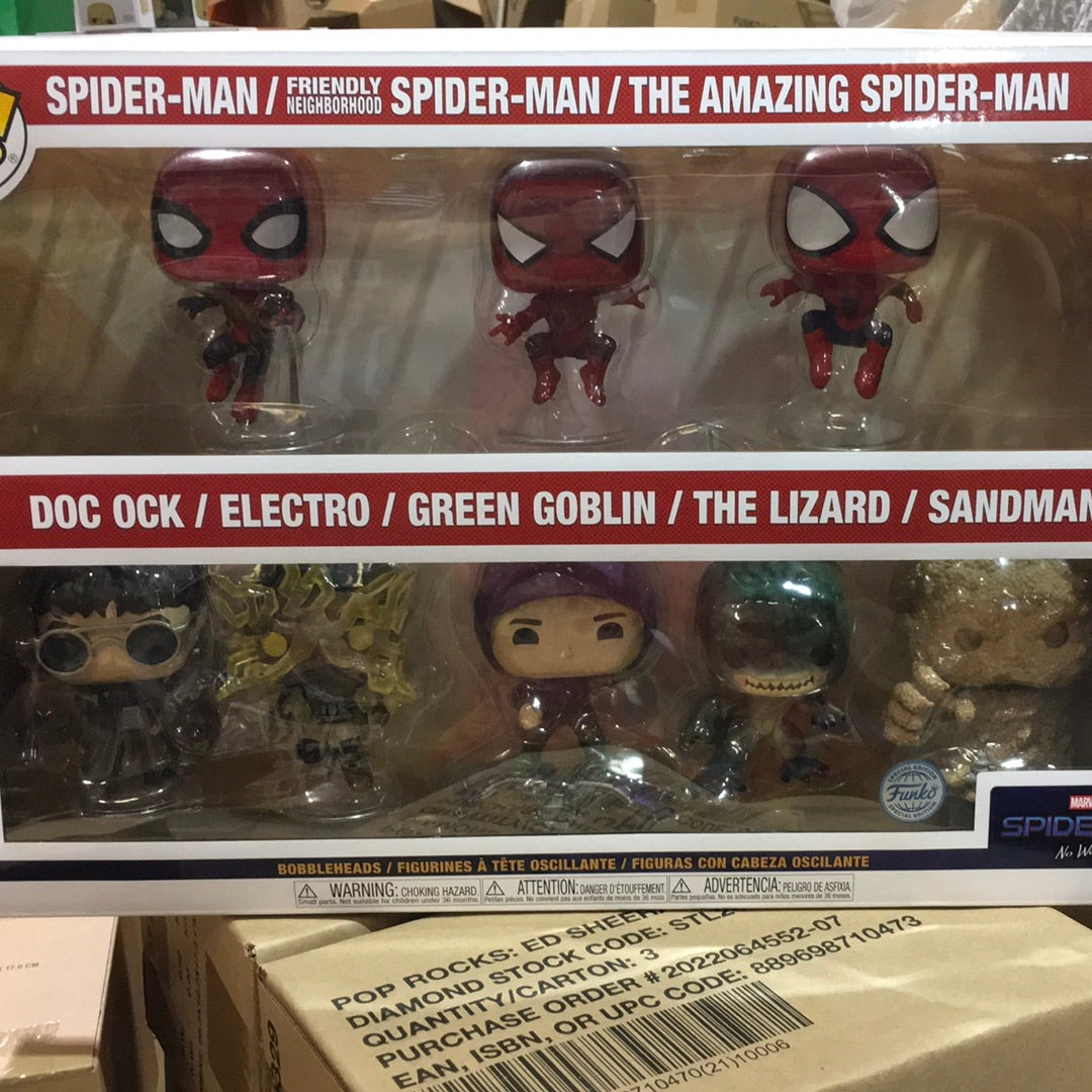 Marvel - Spider-man: NWH - Funko Pop! Figure 8-Pack – Tall Man
