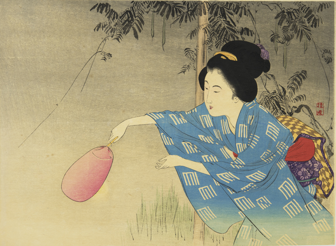 鏑木清方と鰭崎英朋 近代文学を彩る口絵 ―朝日智雄コレクション | 太田