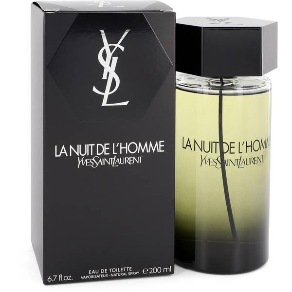 La Nuit De L'homme Cologne By YVES SAINT LAURENT 3.4 oz Eau De
