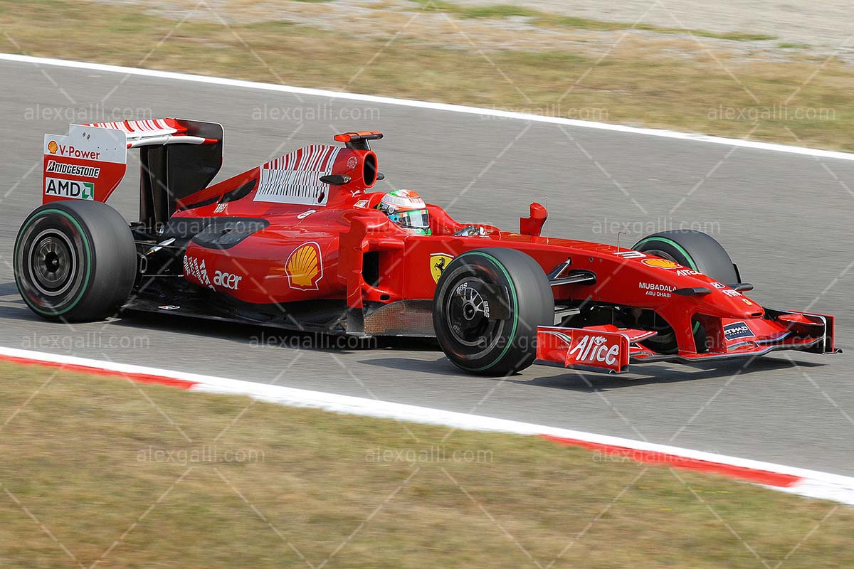 F1 2009 Giancarlo Fisichella - Ferrari - 20090060 – alexgalli.com