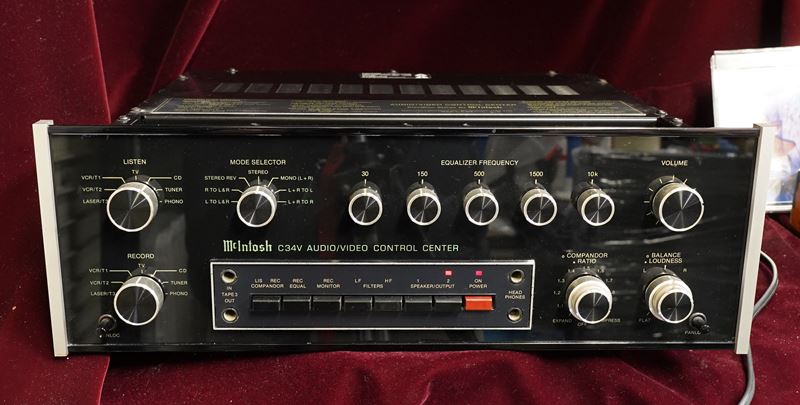 マッキントッシュ McIntosh C34V プリアンプ