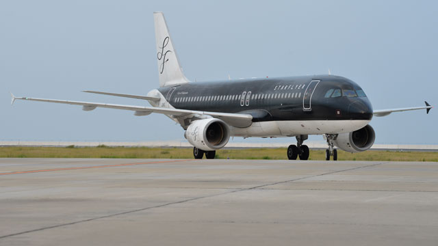 スターフライヤー A320 1/150 モデルプレーン スターフライヤー A320 1
