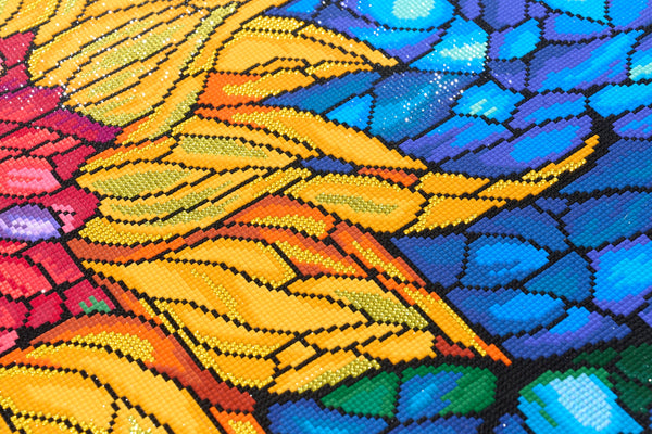 Stained Glass Sunflower – Diamond Art Club