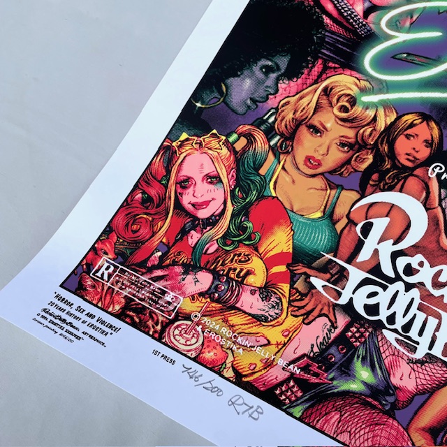 ロッキンジェリービーン HOW2WORK 20周年記念 シルクスクリーン