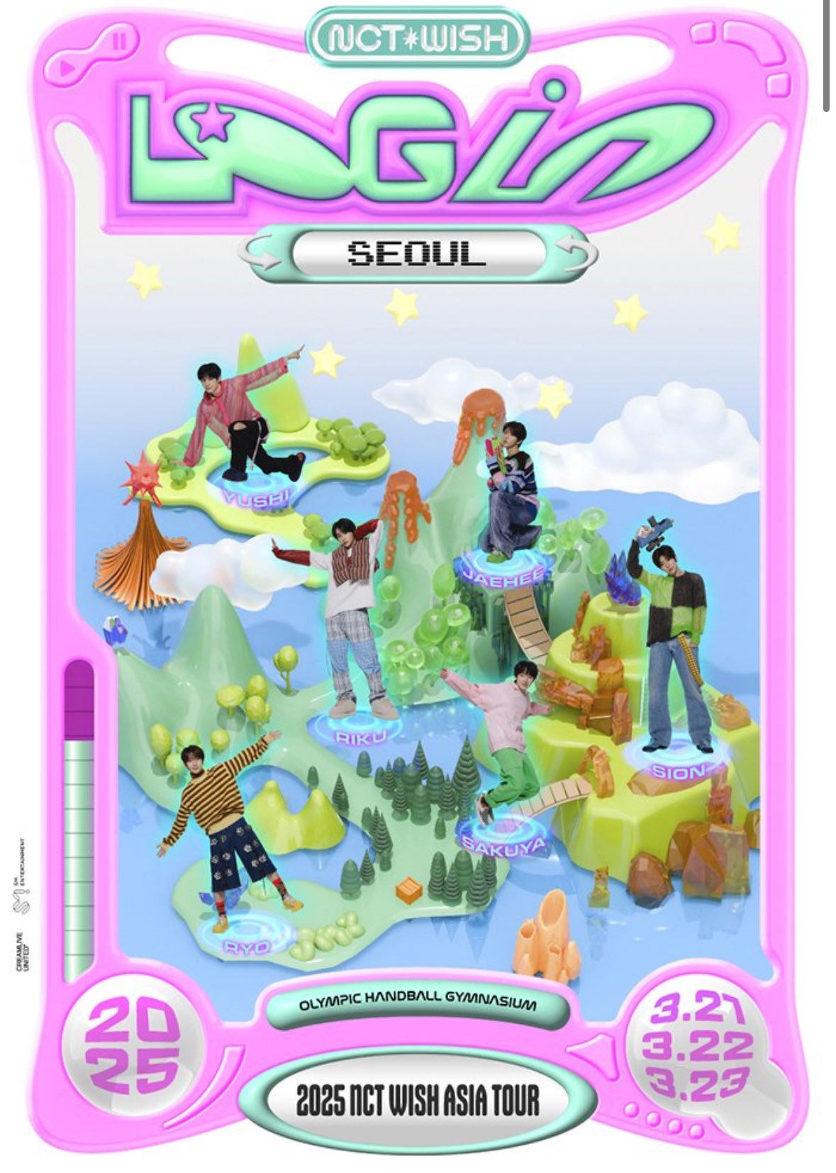 NCTWISH ソウルコン クロスバッグ サクヤ 未開封 代々木にて手渡し可