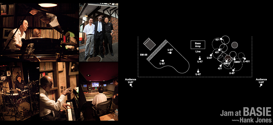 レコーディングを終えて - LIVE AT BASIE PROJECT