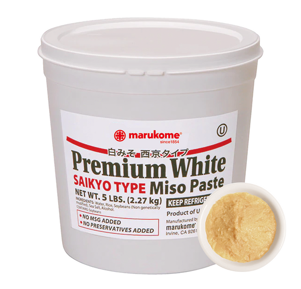 Premium White Miso 5LB – Marukome
